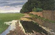 Paul Raud A Landscape painting